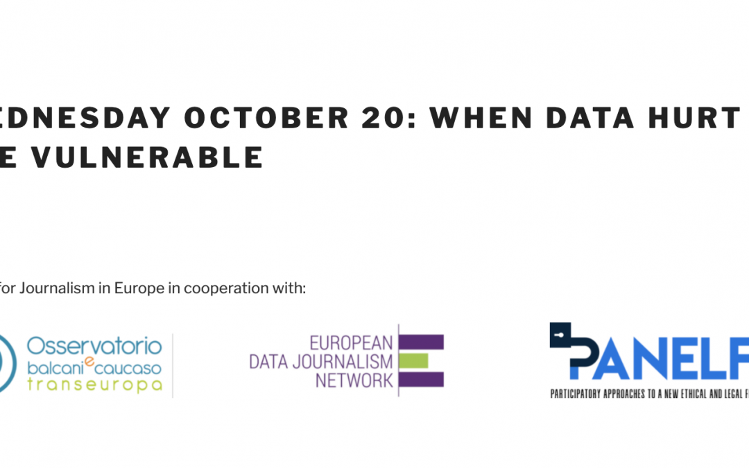 “When data hurt the vulnerable”, Malgieri’s speech at the Journalism Arena and European Data Journalism event